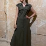 Vestido estilo militar