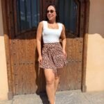 Falda pantalon volante jirafa