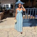 Vestido bohemio azul