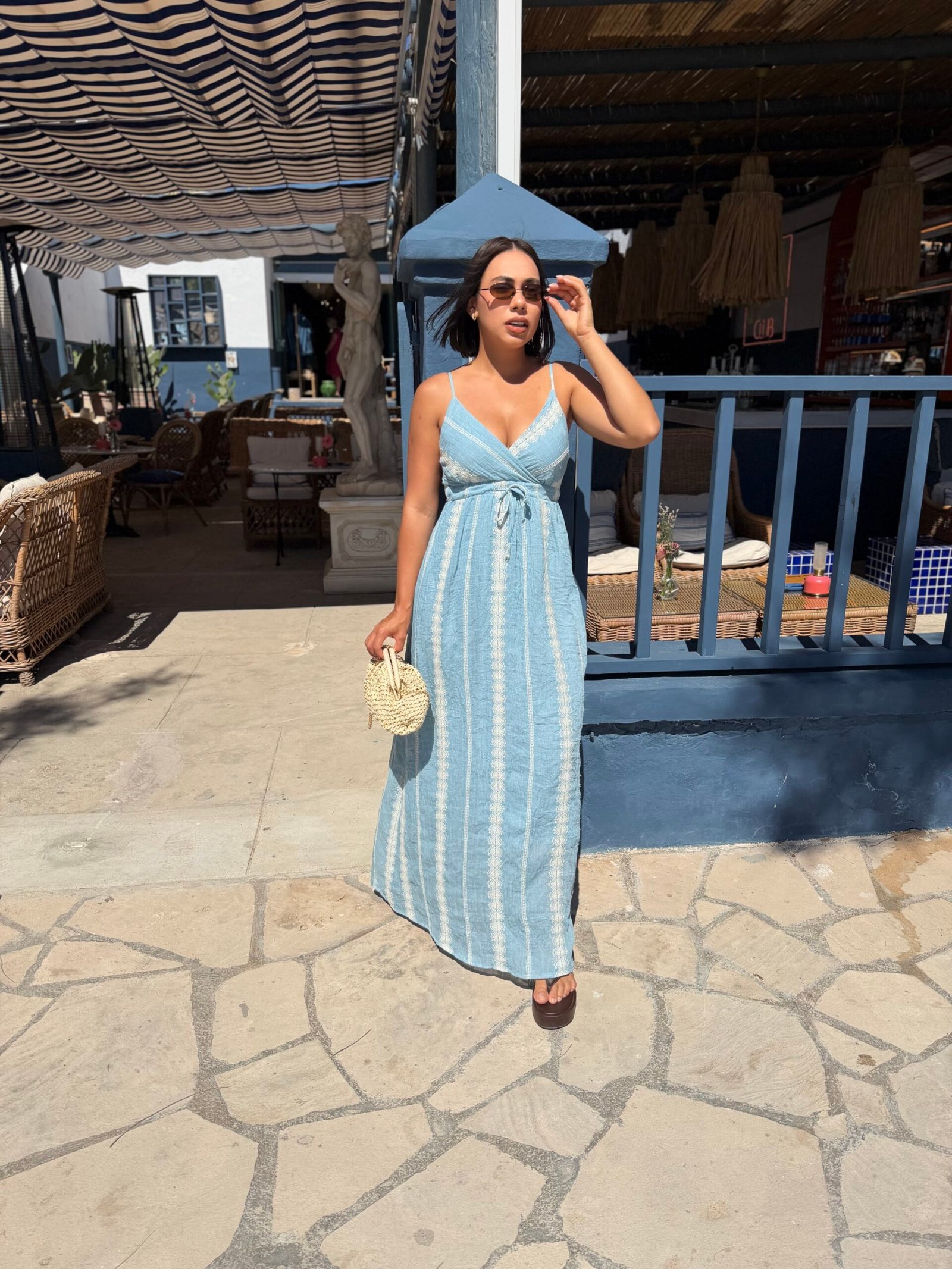 IMG_0249 Vestido bohemio azul - Imagen 1