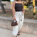 Pantalon bombacho pañuelo