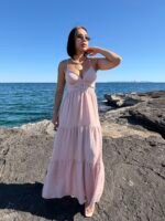 Vestido tirantes liso
