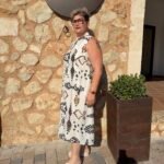 Vestido estampado TG
