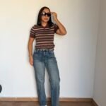 Vaquero tachuelas Wide Leg