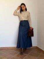 Falda vaquera larga - Imagen 2