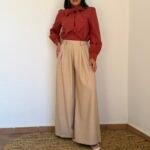 Pantalón fluido cinturón