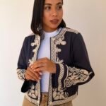 Chaqueta bordada