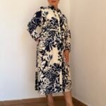 Vestido estampado flor
