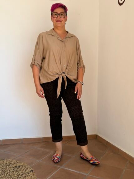 Vaquero print Mom Fit
