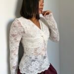 Camiseta encaje