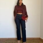 Vaquero Wide Leg costura pierna