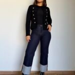 Vaquero Wide Leg dobladillo